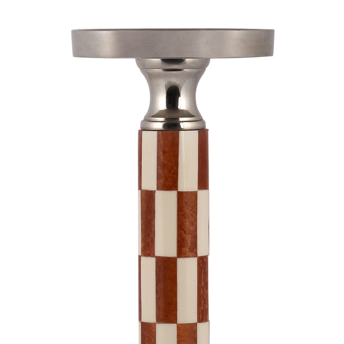 Linea Rust Candle Holder