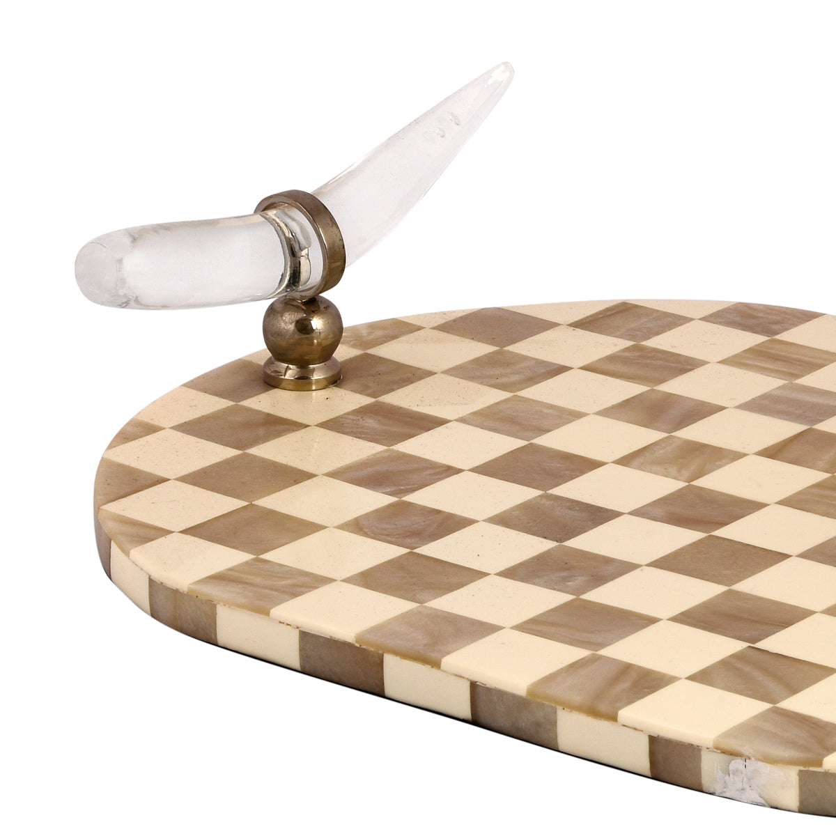 Linea Rust Serving Tray