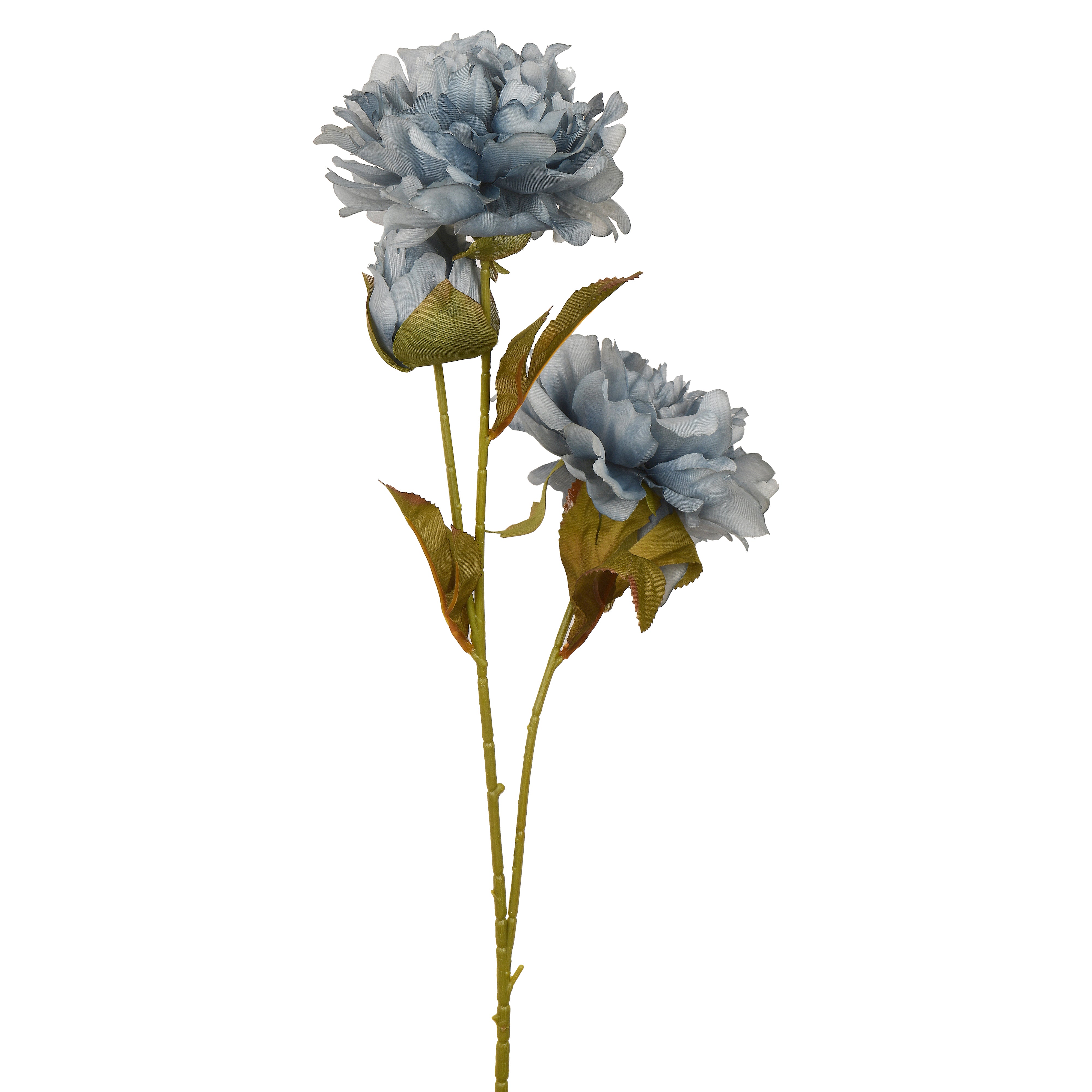 Artificial Light Blue Peony Flower large