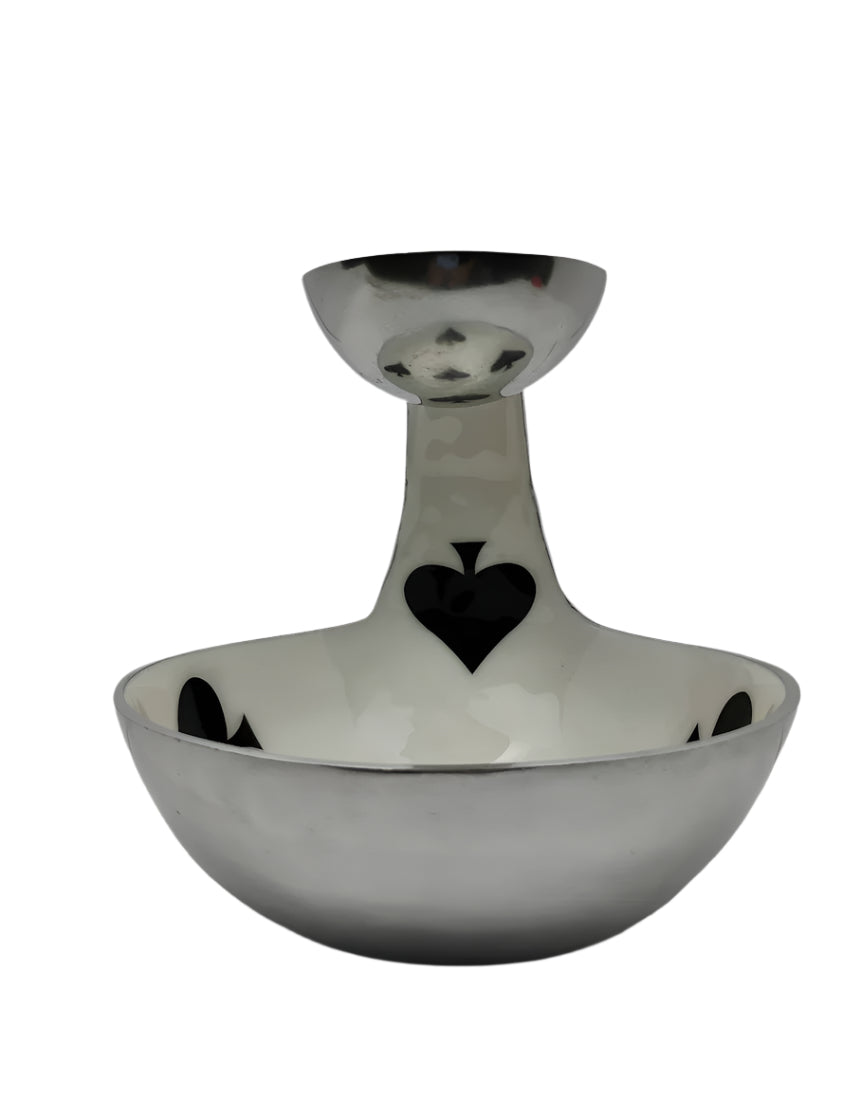 Spade Design Chip and Dip Server | Playing Card Serving Bowl