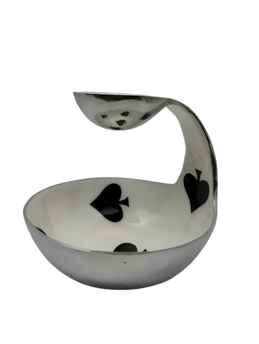 Spade Design Chip and Dip Server | Playing Card Serving Bowl