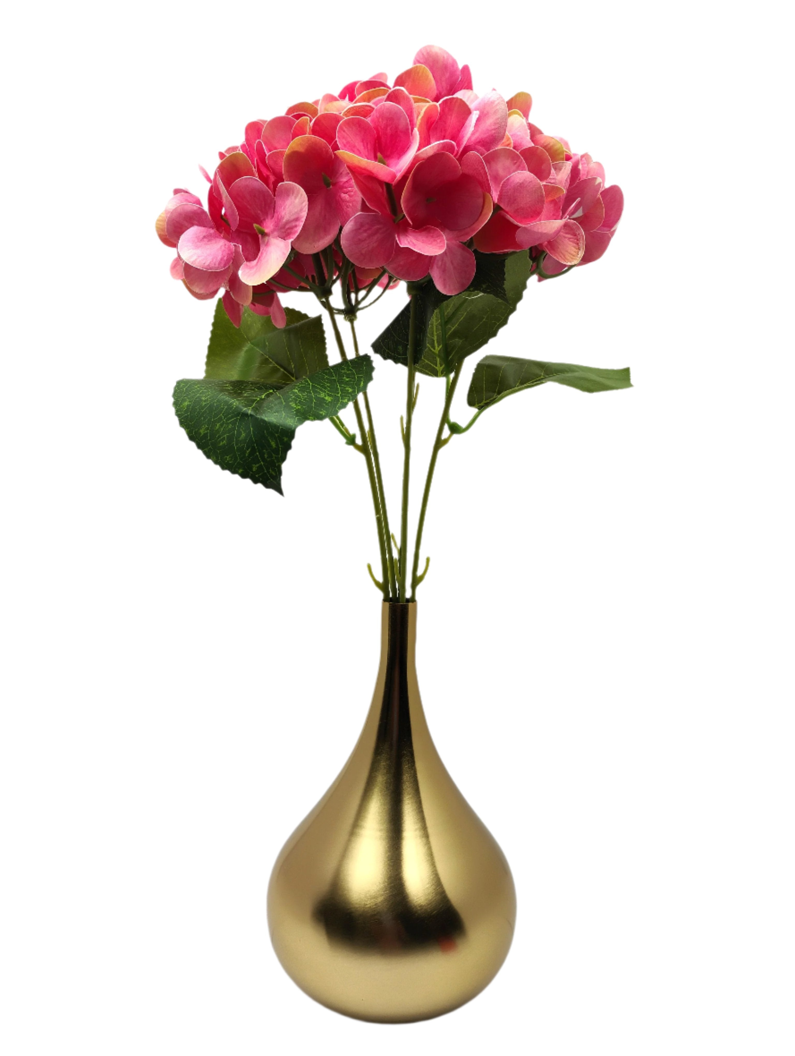 Modern Gold Teardrop-Shaped Minimalist Decorative Vase