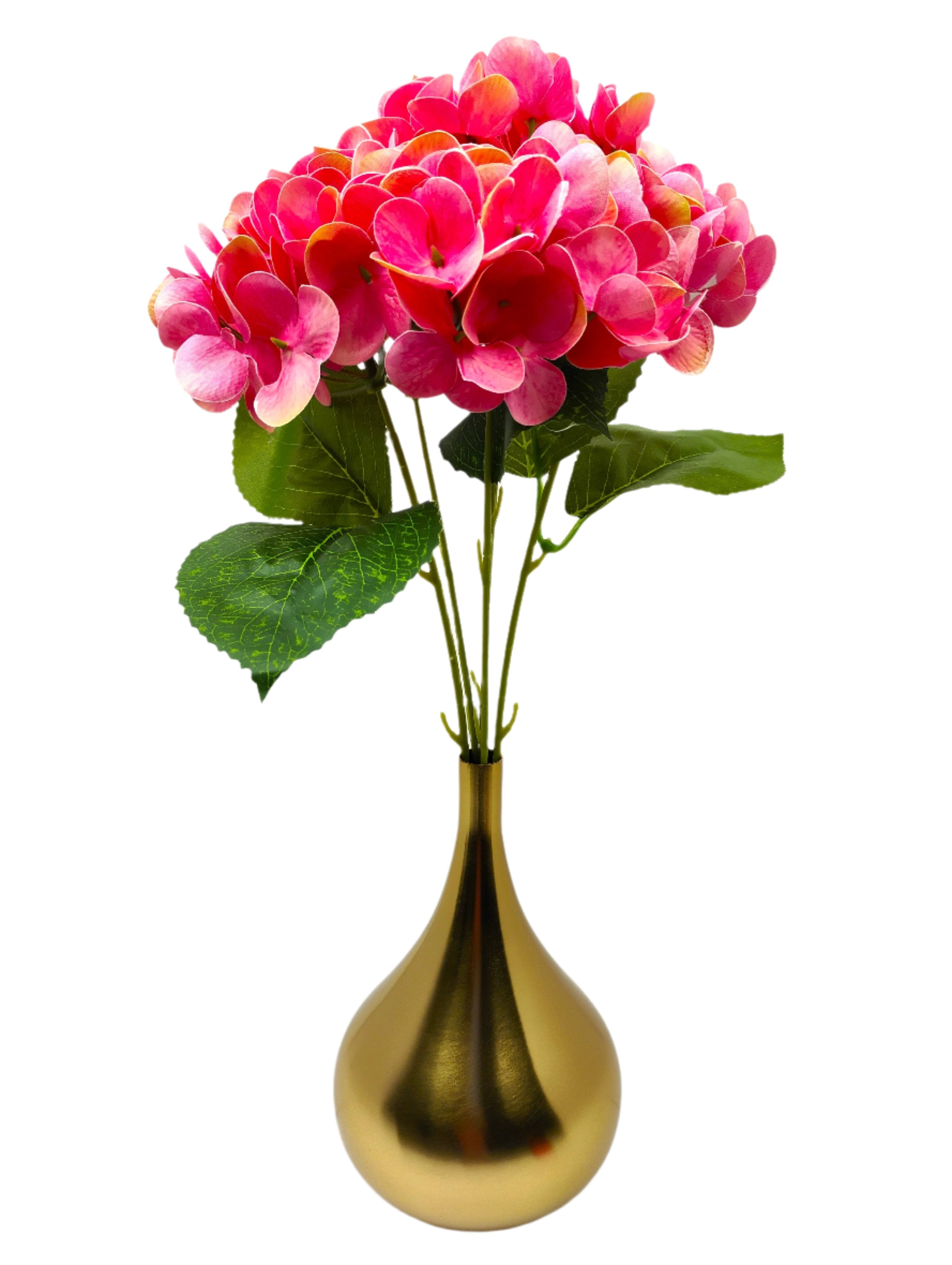 Modern Gold Teardrop-Shaped Minimalist Decorative Vase