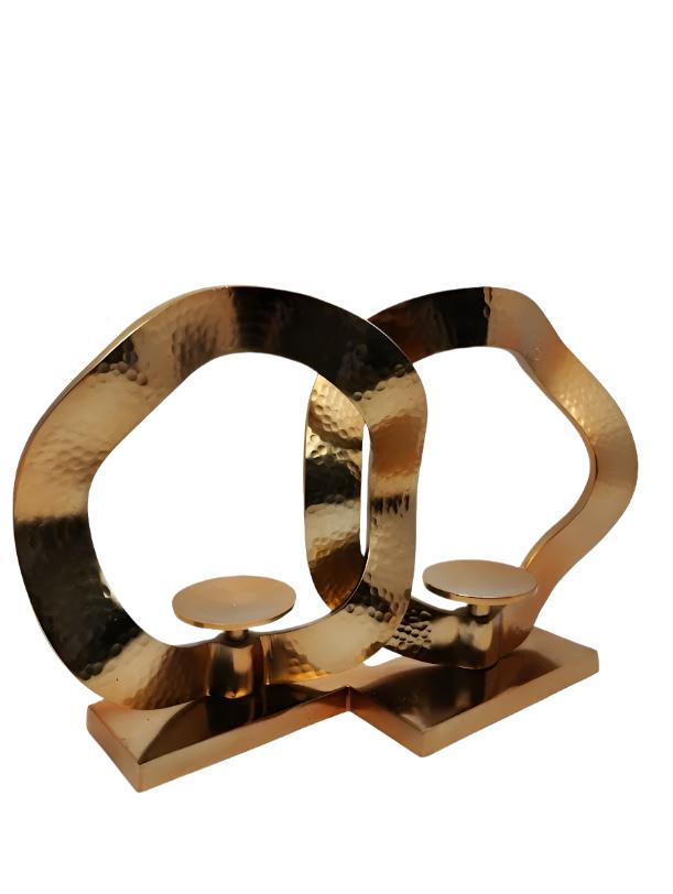 Round shaped Metal Candle Holders