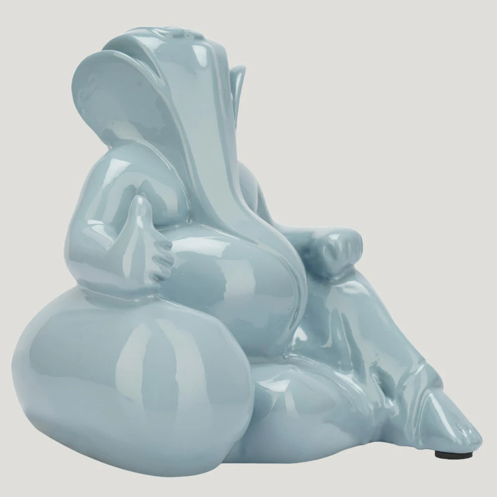 Sky Blue Decorative Ganesha Idol for Home Décor