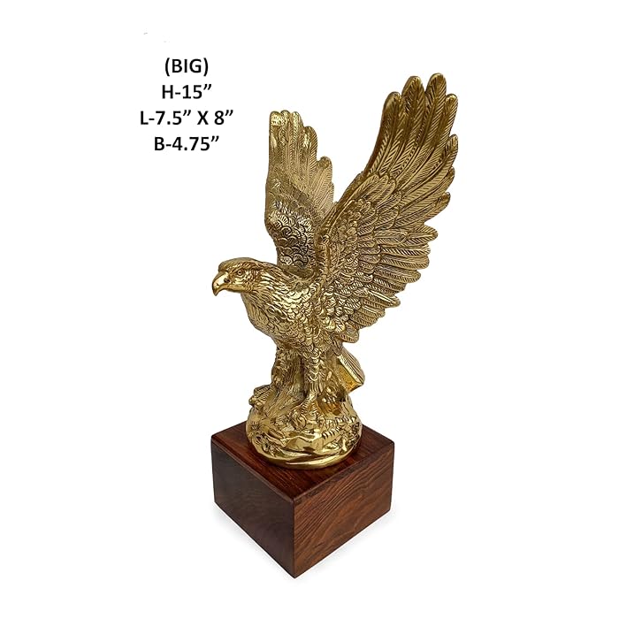 Flying Eagle with Base Showpiece