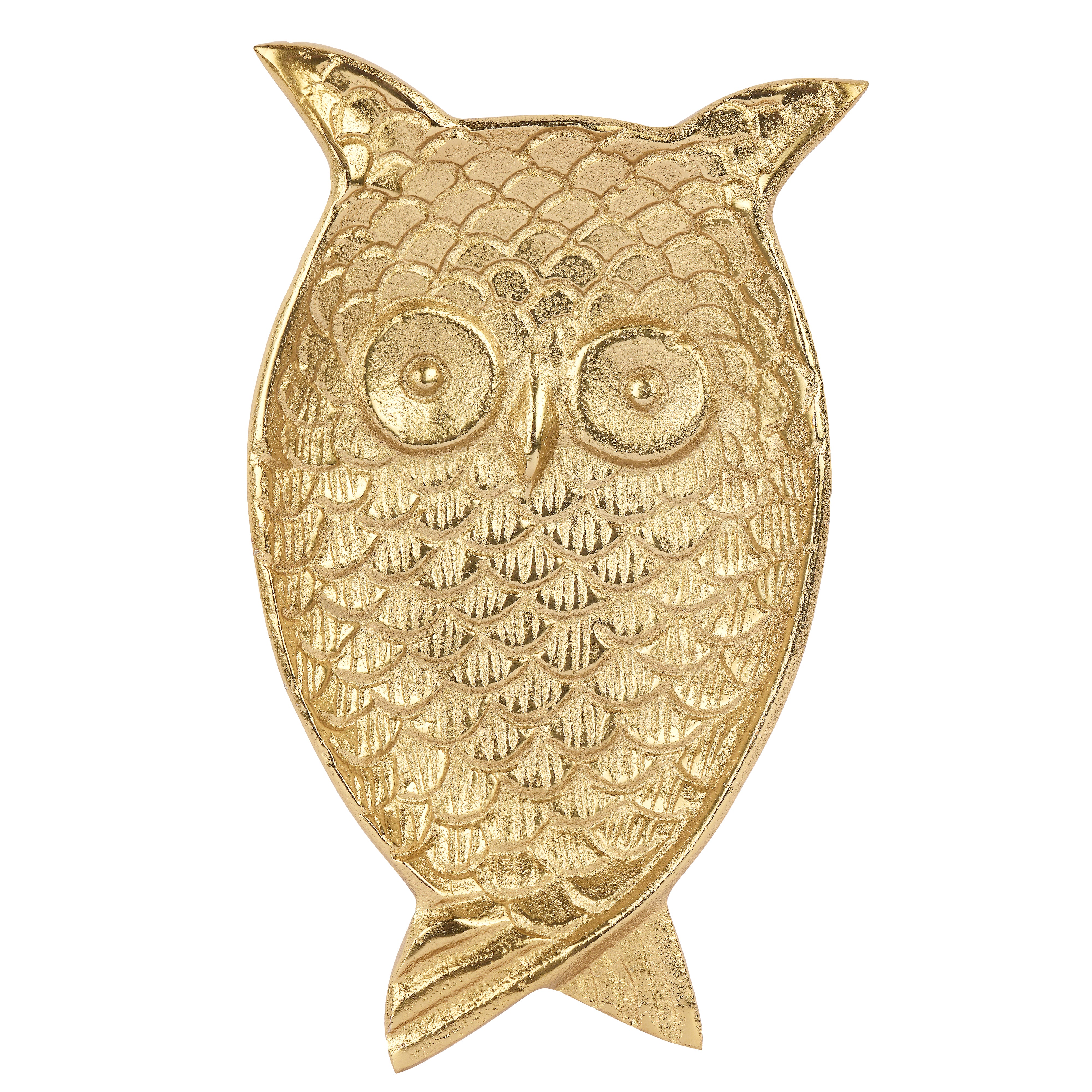 Owl Decor Platters Big and Medium Size