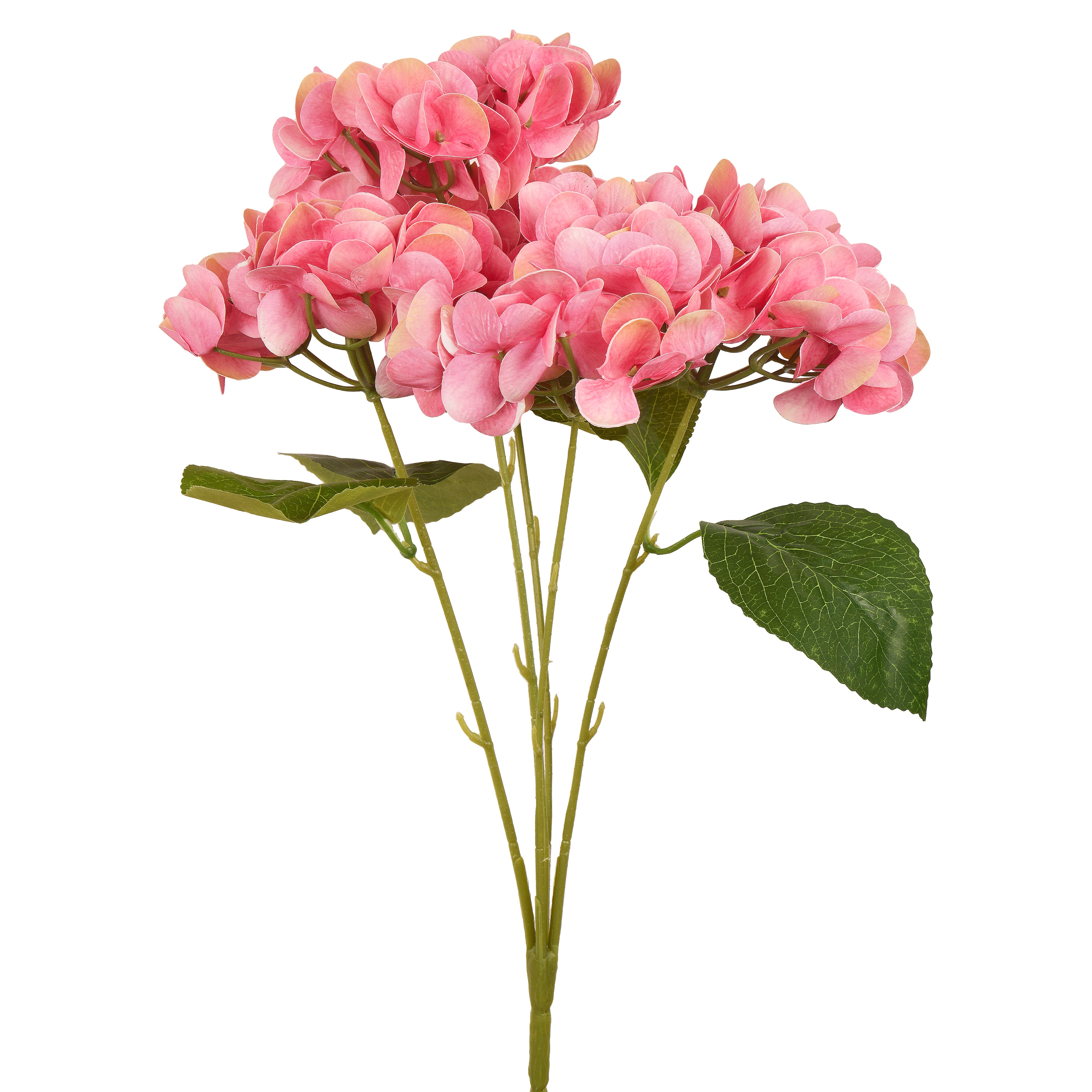 Pink Hydrangea Wedding Flowers With Long Stem