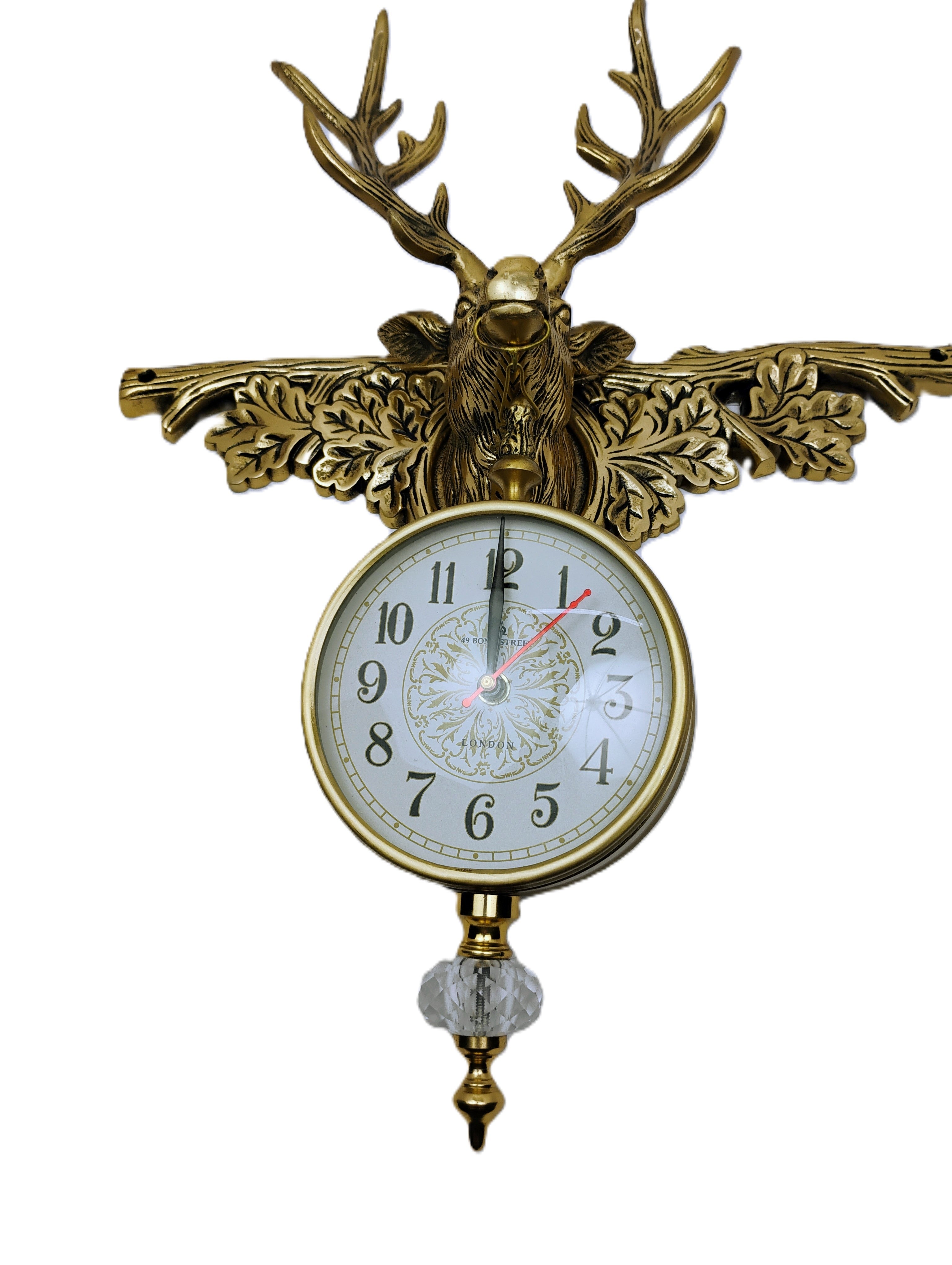 Stag Themed Wall Clock – A Rustic and Elegant Décor Piece