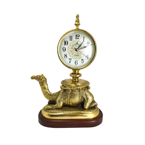 Golden Camel Clock – Premium Home Décor Accent