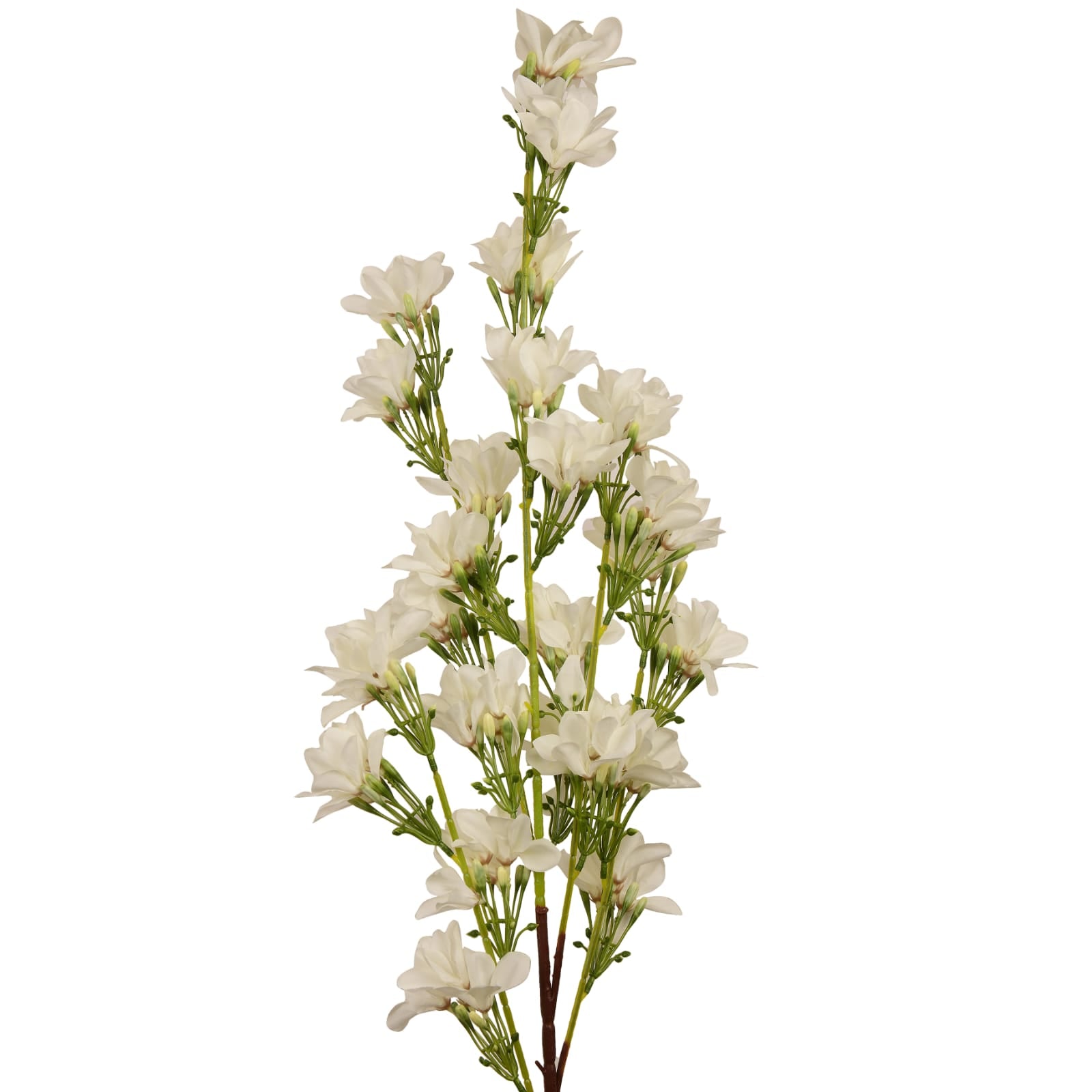 Artificial White Blossom Flower Bunch