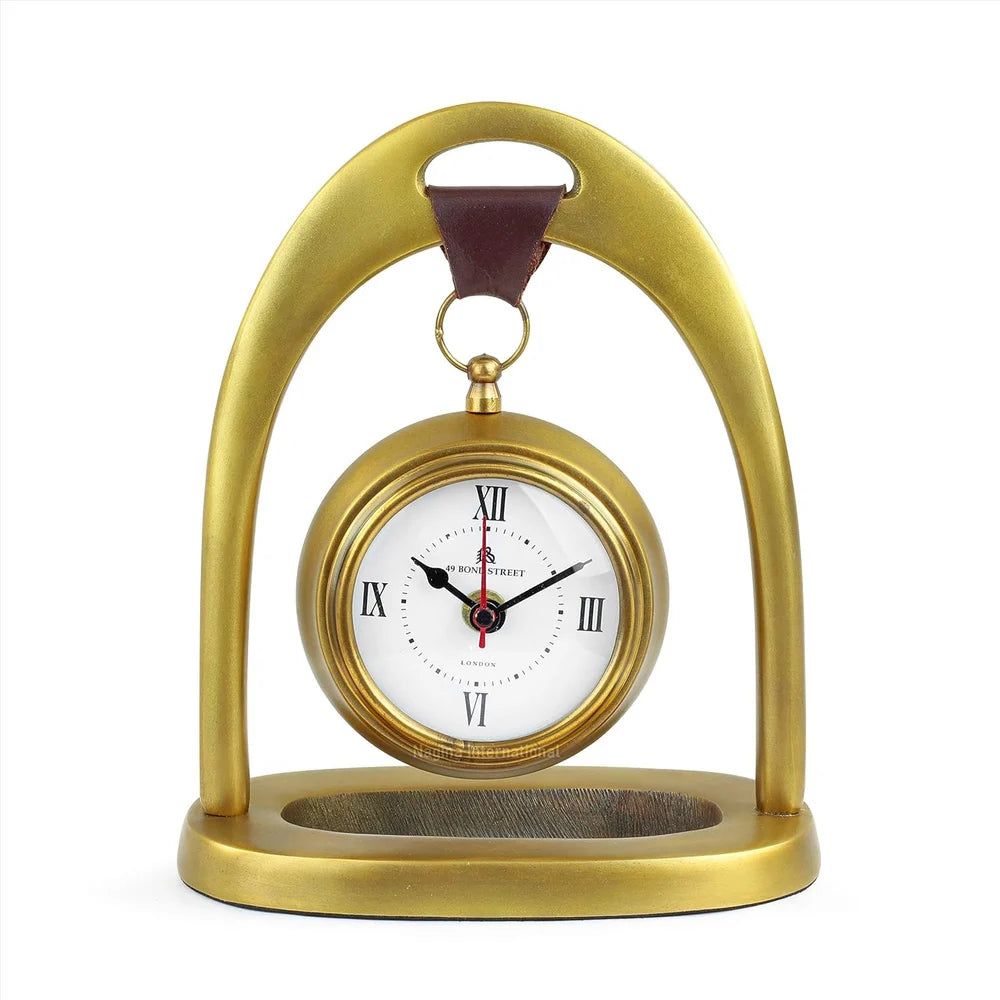 Antique-Style Desk Clock with Roman Numerals – Elegant Top Clock